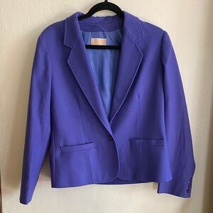 Pendleton Wool Purple Blazer Sport coat size 12